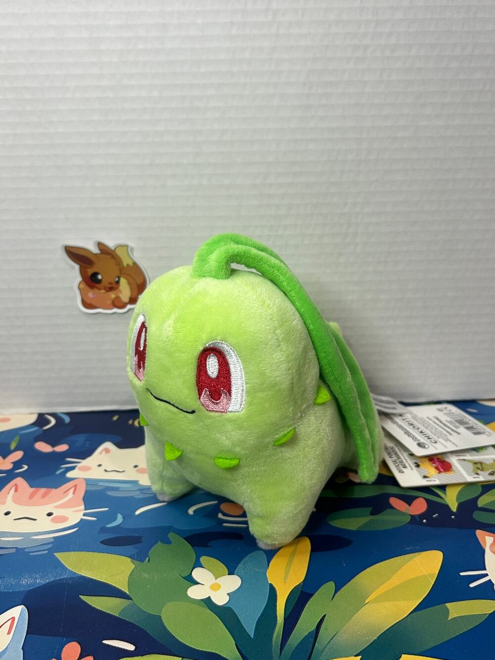 Pokemon Center 2017 Chikorita Poke Plush Stuffed Animal Toy Doll New with Tags